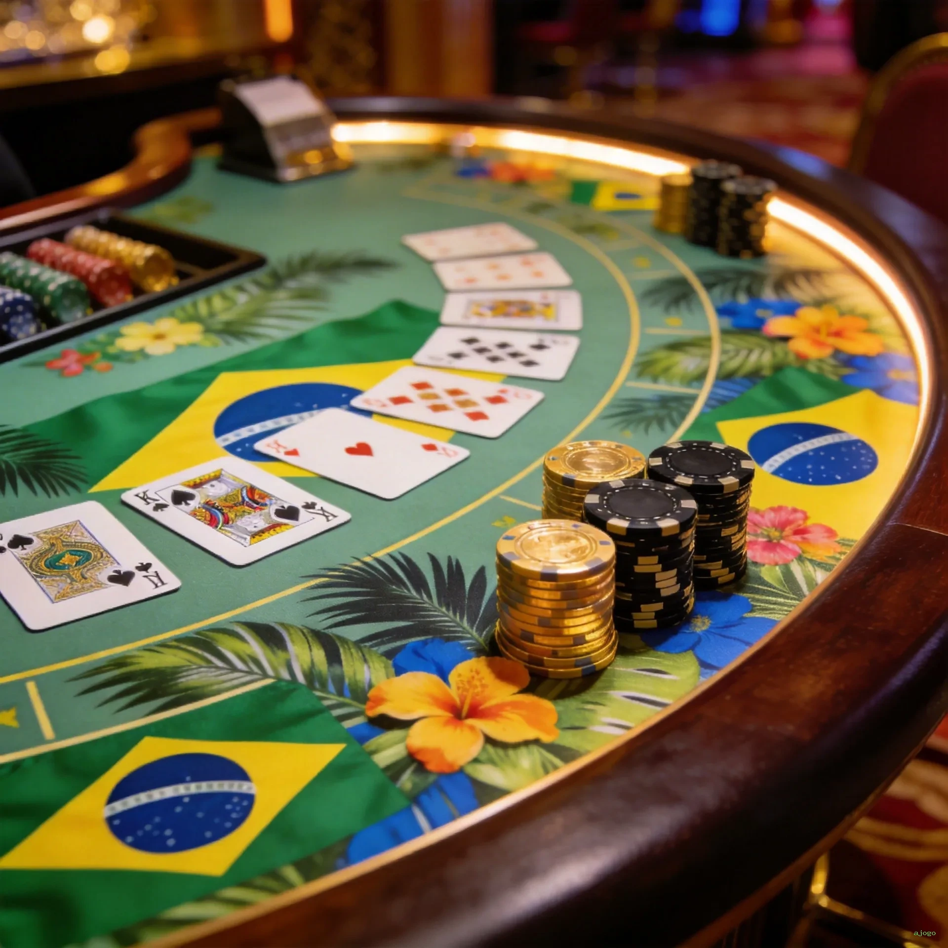 Cassino ao vivo da ajogo com dealers reais